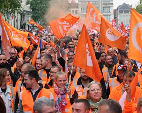 Nationwide Strike Demonstrations Sees Massive Crowds Marching Across France